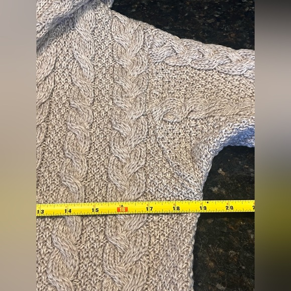 ARAN CRAFTS IRELAND HOODED ZIP CARDIGAN XS - Picture 7 of 9